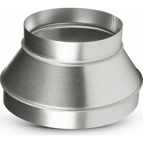 réducteur 125 mm / 200 mm métal – réduction de ventilation adaptateur (1/5)