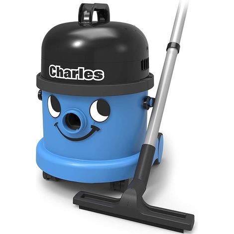 Numatic Charles CVC-370 Wet & Dry Vacuum Cleaner Blue 240V (1/5)