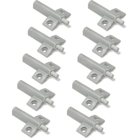 Emuca Dämpferkolben grau im 10er Pack für Möbel