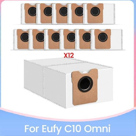 Ersatzstaubbeutel für den Eufy C10 Omni Saugroboter - Zubehör - Vliesstaubbeutel (12 Stück) (1/5)