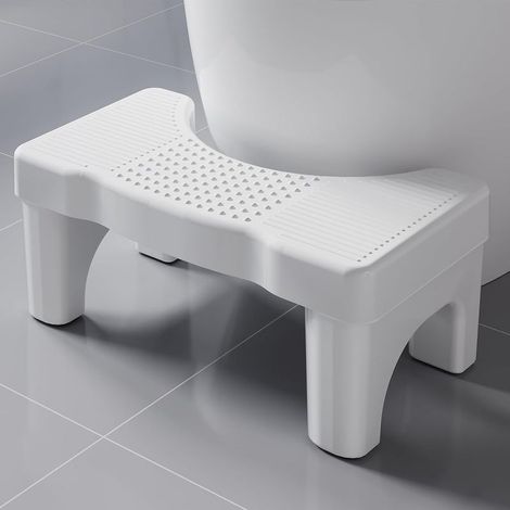 Tabouret de toilette, repose-pieds de toilette pour adultes, tabouret de voyage portable, rehausseur de toilettes (1/5)
