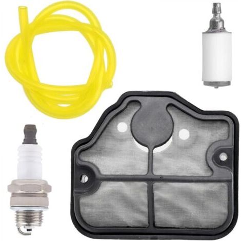 Filtre à air + filtre à carburant pour tronçonneuse Husqvarna 36 41 136 137 141 142 142E (1/2)