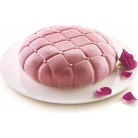 Silikomart Eleganza Stampo in Silicone, Grigio, 25 x 25 x 6,5 cm (1/4)
