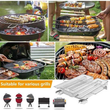 Générateur Fumée Froide - Acier Inoxydable - Pour Fumoir Barbecue Four Électrique - 22,5 x 21,5 x 4 cm - 1 Pièce (1/5)
