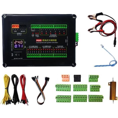 GARRYFIZH Simulateur injection/électronique ECU - test ordinateur bord véhicule essence/diesel - outil diagnostic auto (1/5)