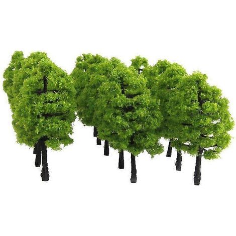 20 arbres miniatures artificiels pour décor ferroviaire, architecture, échelle 1:100 ( ) (1/5)