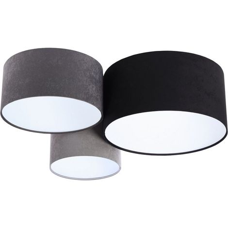Plafonnier trio 080-02-051 - Gris, noir, blanc, gris (1/5)