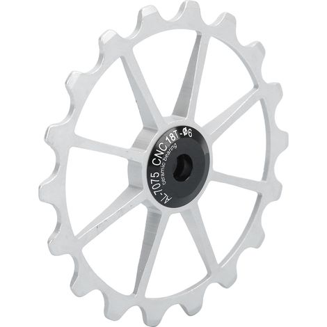 Poulie de guidage de roue de vélo MEIJUN 18T en alliage d'aluminium pour VTT, roulement en céramique, poulie arrière (1/5)