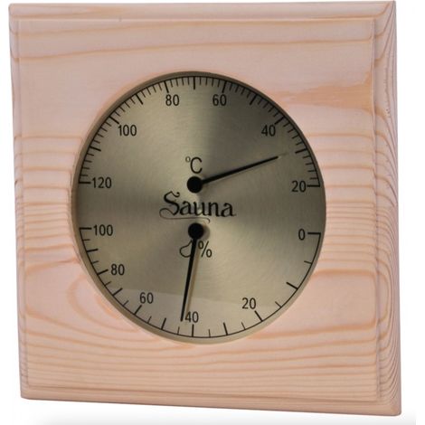 Sentiotec Kombi Sauna Thermo-Hygrometer Saunathermometer 281-THEP (1/5)