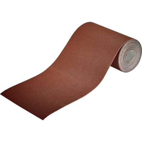 Wolfcraft - Schleifpapierrolle für Holz/Metall K180 5 m x 115 mm - 1775000 (1/3)