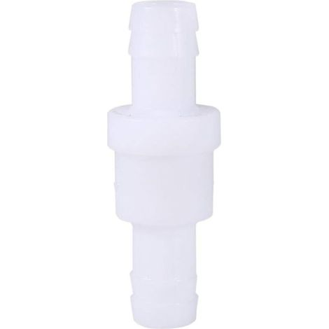 Clapet Anti-Retour Intégré en Plastique de 12 mm Clapet Anti-Retour sans Retour pour l'eau, Le Carburant, Le Liquide, l'Air (1/5)