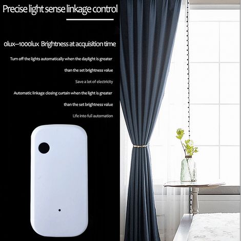 Sensore di luce compatibile con TuYa Smart Life – Illuminazione intelligente connessa (1/5)