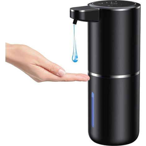 Distributor of soap smart completely automatic P11, distributor automatic of gel hydroalcoholic, fastening wall-mounted - Black - Model gel (1/5)