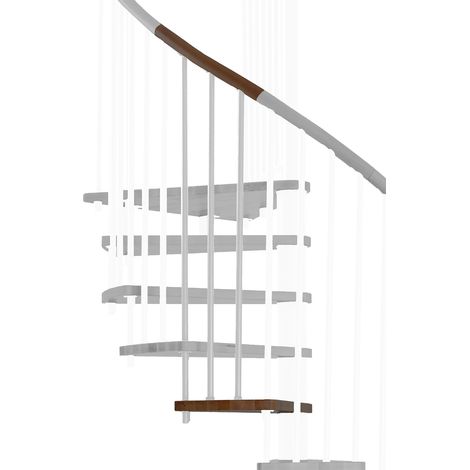 Minka Höhenerweiterung für Spiral Wood 120cm Durchmesser Walnuss Weiß