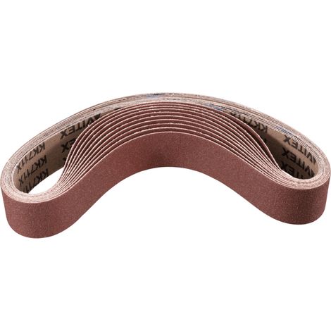 PFERD TOOLS Korund Schleifband BA 40x760 mm A80 für universelle Anwendung mit Rohrbandschleifer 10 Stk (1/4)
