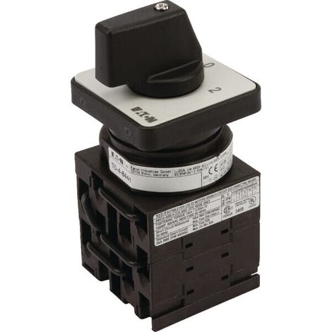 Eaton T0-4-8441/E Elektroschalter Kippschalter 3P Schwarz - Weiß (043595)