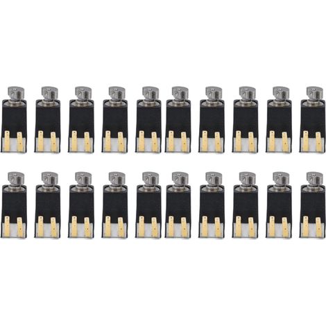 Moteur vibrant cylindrique 3V à basse vibration stable, idéal pour téléphone mobile, ressort à colonne, pratique et fiable. (1/5)