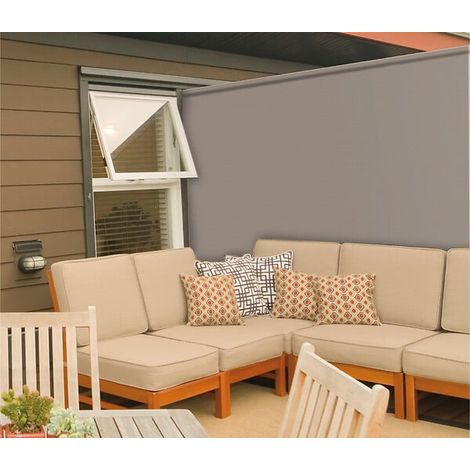 Brise vue semi-rigide -Taupe - L3xH1,5m