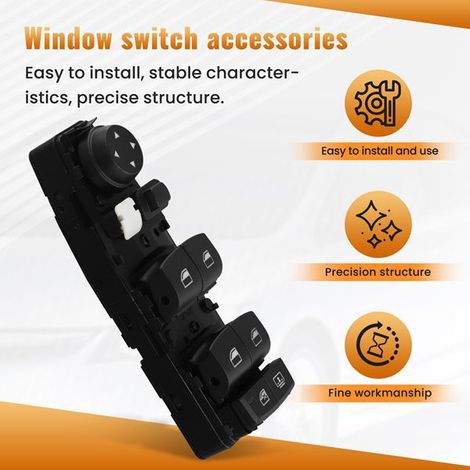 61319218481 is suitable for BMW 3 Series F30 window switches. (1/4)