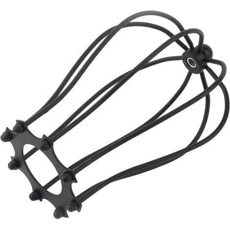Abat-jour - Fer Forgé - Noir - Style Vintage - Pour Lampe Suspendue - Salon Restaurant Bar - 1 Pièce