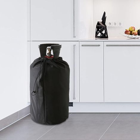 Gasflaschenabdeckung für Gasflaschen Gasflaschenschutzhülle, 20 lbs mit 210D Oxford Tuch, feuer-, UV- und wetterbeständige Propangastankabdeckung (31×59) (1/5)