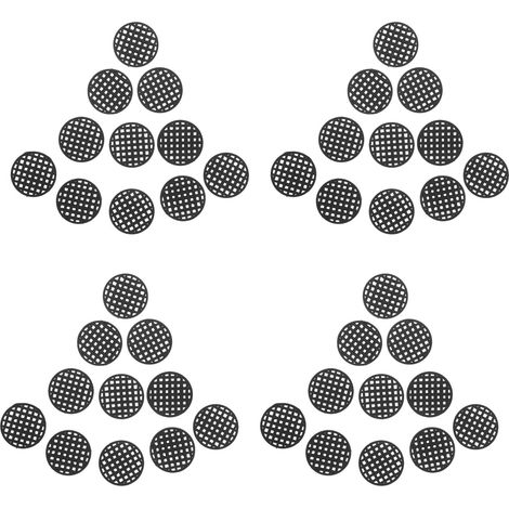 Disques de Drainage en Maille Plastique 3,5 Cm, Lot de 500 Tapis pour Trous de Pots de Fleurs, Inserts pour Fond de Jardinières et Bonsaïs, Tapis de Drainage pour (1/5)