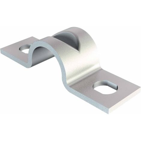OBO Bettermann Collier serre-câble 6mm acier galvanisé, 1438018 (1/2)