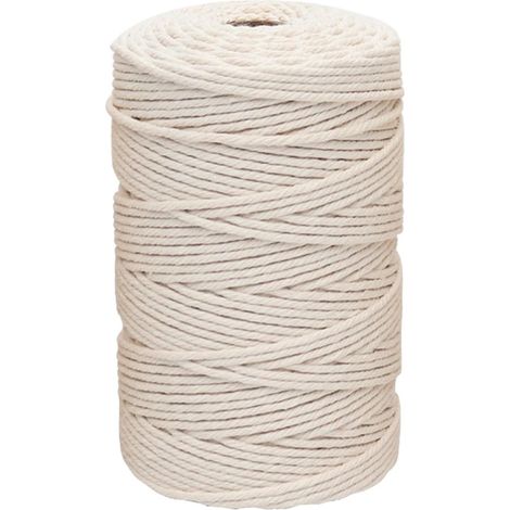 Guirlande Eolienne - Porte-Bonheur En Coton 1 mm - Filet Macramé Murale - Longueur 220 m - Décoration Intérieure Et Extérieure (1/3)