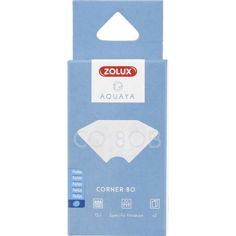 Filtre pour pompe corner 80, filtre CO 80 B perlon x 2. pour aquarium. - zolux