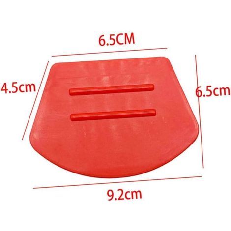 Spatule en plastique grattoir pour teinte de fenêtre de voiture, outils automobiles, applicateur de décalcomanie de voiture, Film de fenêtre de voiture 6 pièces (1/4)