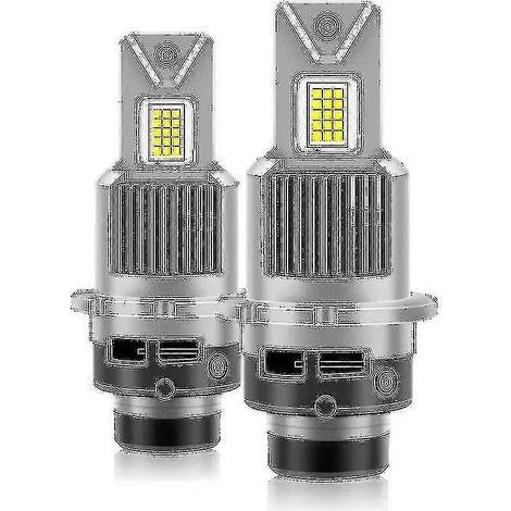 Ampoules de phares LED D4s D4r D2r D2s, kit de conversion blanc 6000K, remplacement de phares xénon HID, compatible Canbus, sans erreur, BNWD4S (1/4)