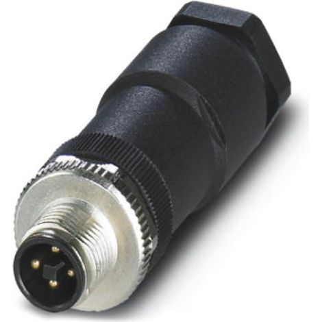 Phoenix Contact 1404643 Sensor-/Aktor-Steckverbinder, unkonfektioniert M12 Stecker, gerade Polzahl