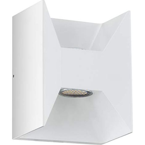 Applique Esterno Moderna Morino Alluminio Bianco Led (1/4)