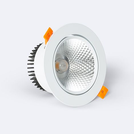 LED Downlight Einbaustrahler 15W Rund COB CRI90 Ausschnitt Ø 113 mm No Flicker 5000K Kaltweiß