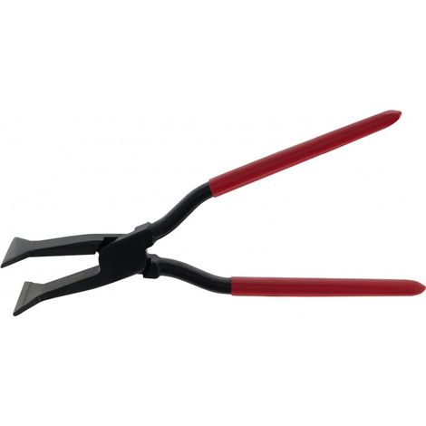 Stubai – Pince à dresser mâchoires arrondies 60mm – Pliage précis pour tôles souples – Rayon soudé de 8mm pour courbures homogènes