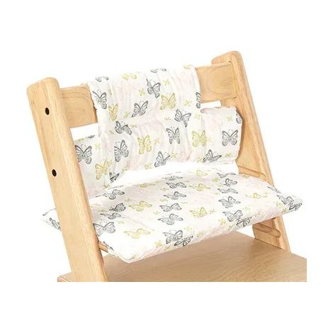 Coussin de chaise haute lavable, accessoire pour repas de bébé avec support pour chaise haute papillon-FQ- papillon (1/5)