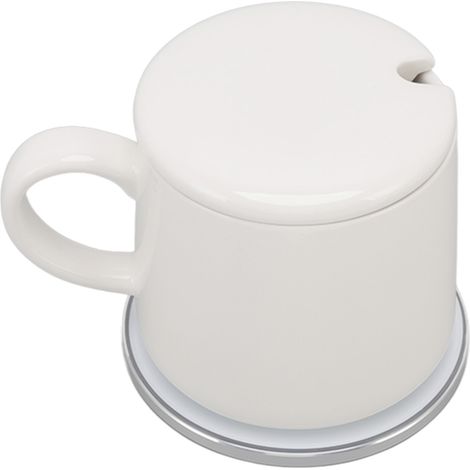Chauffe-tasse de bureau avec ensemble de tasses, température constante de 50 °C, chauffe-tasse intelligent USB avec chargement sans fil pour la maison (1/5)
