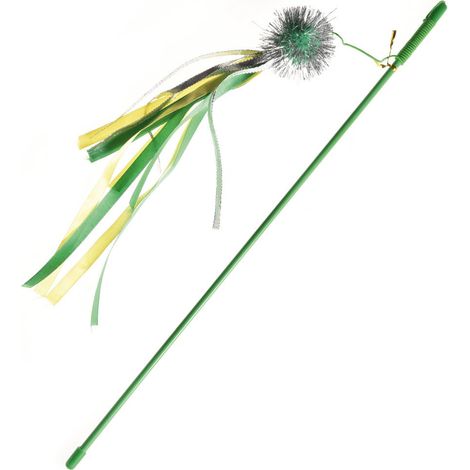 Rosa - Katze necken mit Ball 46 cm (1/2)