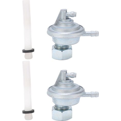 Rubinetto Carburante Universale GY6 50-150cc – 3 Vie ON/OFF/Riserva, Lega Metallica Anticorrosione – Design Robusto – Ideale per Scooter Honda Elite Spree Quad ATV (1/5)