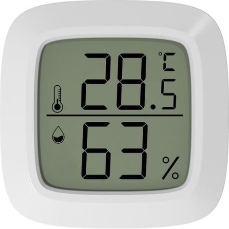 4PCS Indoor Thermometer, Home Digital Thermometer Hygrometer, Digital Thermometer for Bedroom (1/5)