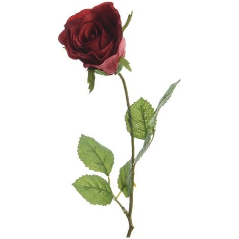 ROSA DECORATIVA ROSSA H45CM (1/2)