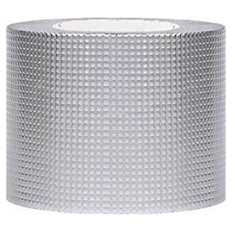 ALUMINIUM TAPE : Ruban Adhésif Hyper Résistant et Étanche à Forte Tenue pour Fissures, Fuites, Trous(5CM5M) (1/5)