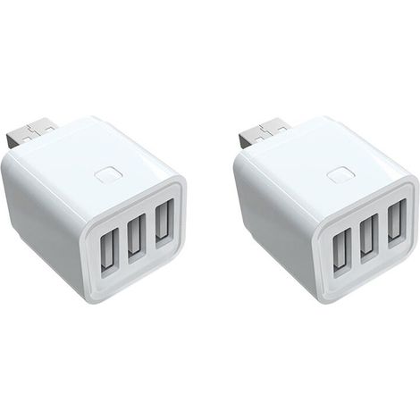 2x Tuya Zigbee 3 USB-Adapter-Schalter 5V USB-Netzteil Smart-Life-Steuerung über Alexa Yandex (1/2)