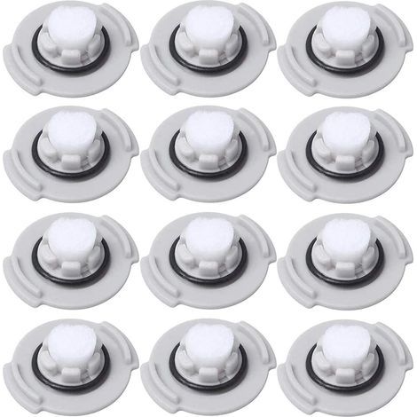 12er-Pack Wassertankfilter, kompatibel mit Xiaomi Roborock S50, S55, S6, S5Max, T60, T6 – Ersatzteile (1/4)