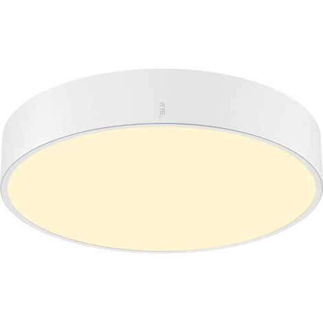 Plafoniera SLV Medo PRO 19 W 2650 lm 4000 K IP50 bianco 1007299 Ø 38 cm dimmerabile per soggiorno (1/5)