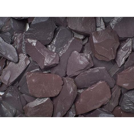 Graniglia, granulato per giardino, Slate Viola 30-60 mm (600 kg)
