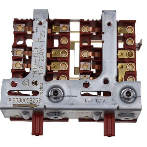 Bosch - kochplattenschalterblock für kochfeld/herd, 2-facher energieregler yh80-150b rechts 250 v, zonenzusc - 00496808 -
