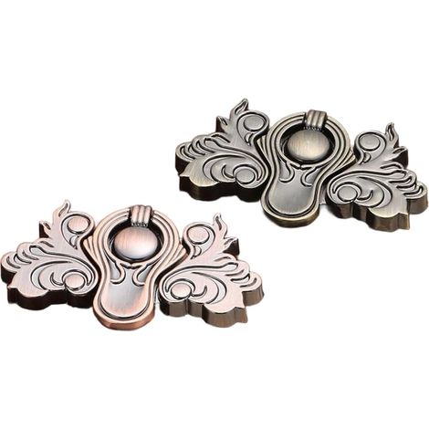 Zinc alloy drawer for robust bronze finish for antique (457-64 white) (1/5)