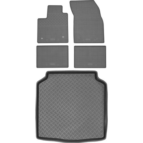 Juego de alfombrillas de goma para coche y alfombrilla para maletero para Ford Focus IV Hatchback de 2019 (1/5)