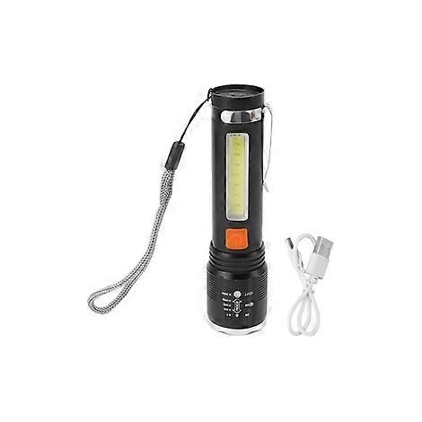 P50 LED-Taschenlampe, USB-aufladbar, superhelle COB-Arbeitslampe für Reisen, Camping und Wandern (1/5)